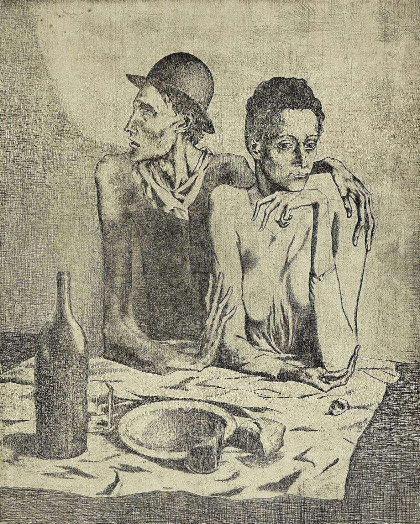 Le Repas Frugal, Picasso