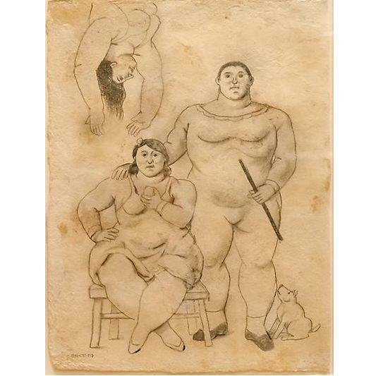 Acrobats Botero