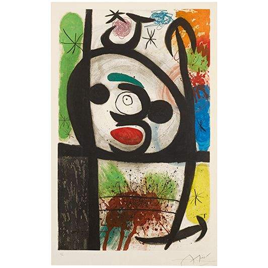 La Femme Toupie, Miro