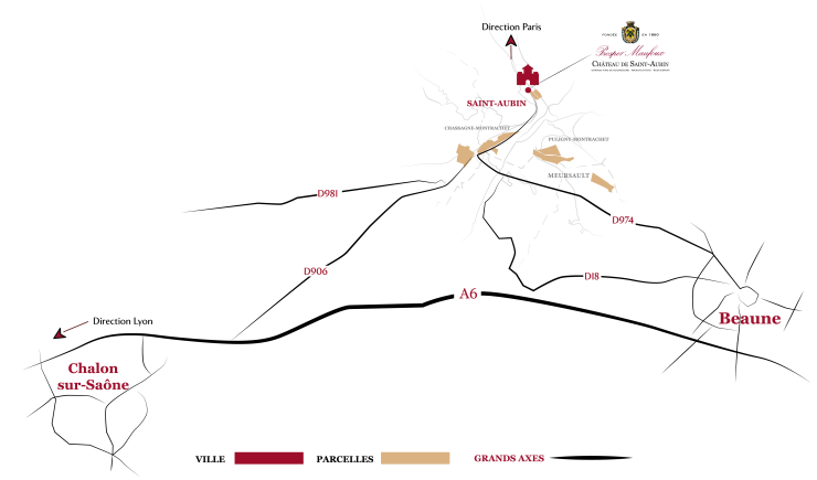 map Château de Saint-Aubin