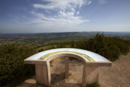 Montagne des 3 croix Vignoble Bourgogne